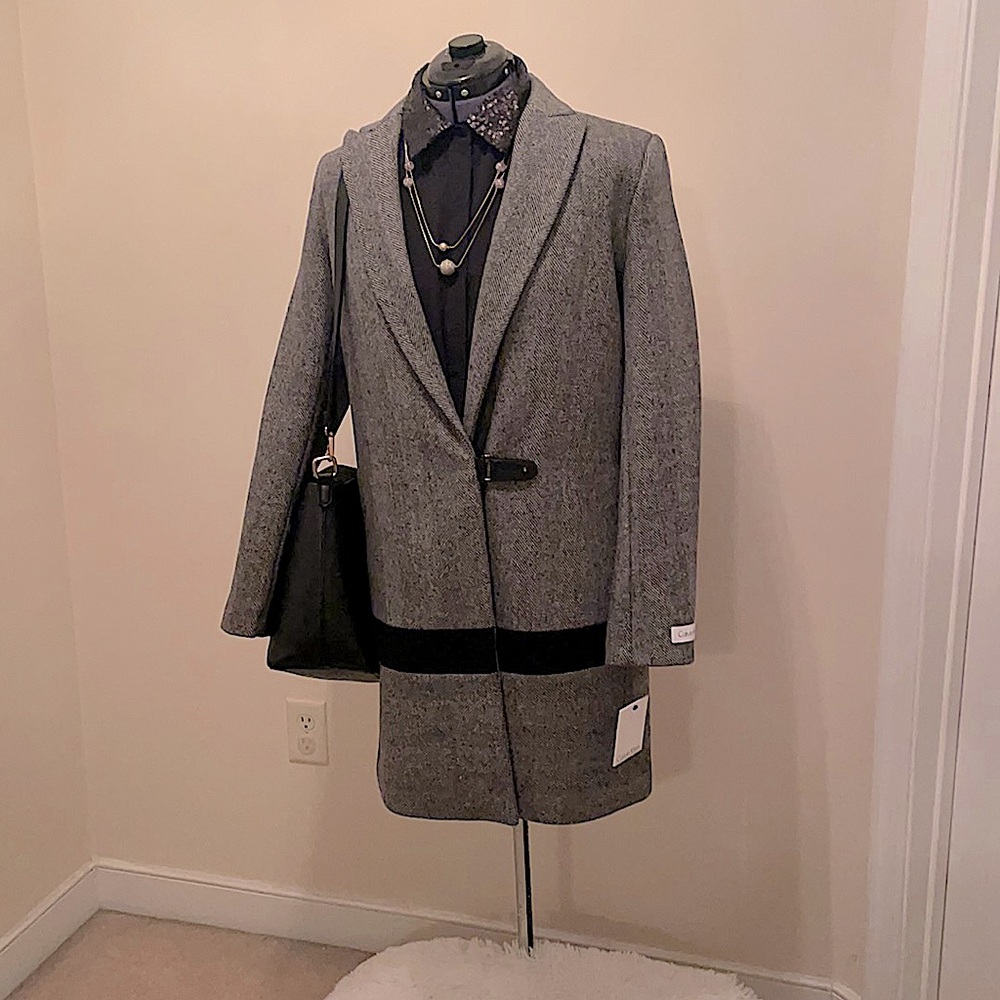 Calvin Klein Wool Coat NWT